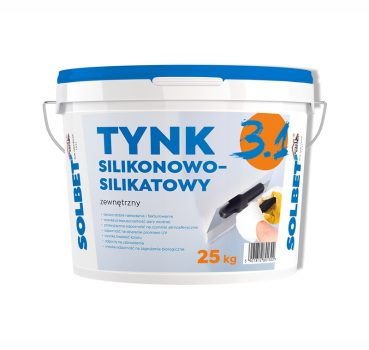 Tynk zewnętrzny silikonowo-silikatowy 3.1